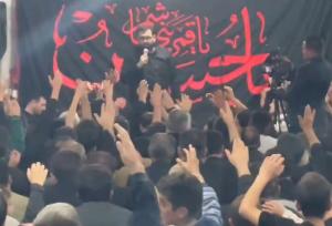 عزاداری ایام فاطمیه در روستای قره بابا بستان آباد