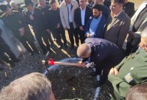 کلنگ زنی نیروگاه خورشیدی یک مگاواتی شهرستان گچساران