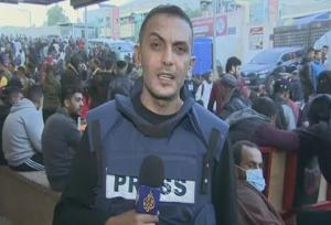 شهادت خبرنگار و تصویربردار الجزیره در غزه+فیلم