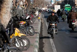 خیزش برای معاینه فنی موتورسیکلت‌های آلاینده پایتخت