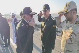 بازدید فرمانده کل انتظامی از یگان‌های مرزی دریایی بندرعباس