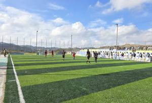 نیکشهر رتبه نخست توسعه چمن مصنوعی فوتبال را در سیستان و بلوچستان دارد