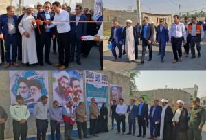 پروژه‌های عمران روستایی در تنگستان افتتاح شد