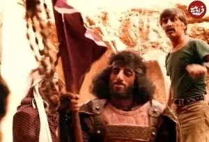 گریم جالب علیرضا خمسه در فیلم بهرام بیضایی ۴۴ سال پیش