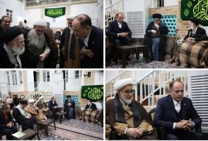 وزیر جهاد کشاورزی با آیت الله شبیری زنجانی دیدار کرد