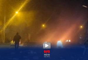 فیلم حمله تروریست‌های موساد به آسمان آباد شهرستان چرداول