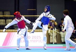 محدثه غلامی از مسابقات تکواندو حذف شد 