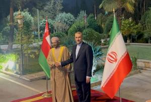 استقبال امیرعبداللهیان از همتای عمانی درتهران +فیلم