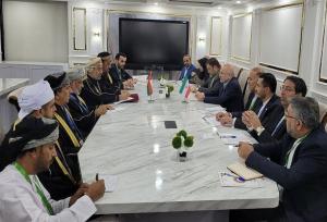 قالیباف با رئیس مجلس عمان در جاکارتا دیدار کرد