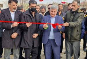 بهره‌برداری از پروژه‌های عمرانی روستاهای بخش مرکزی تاکستان