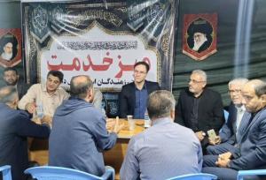 میز خدمت فرماندار تنگستان در دلوار برگزار شد