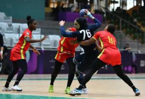 تیم ملی هندبال بانوان ایران برابر گینه به برتری رسید