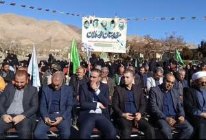 مراسم تشییع پیکر پاک شهید گمنام در شهمیرزاد برگزار شد