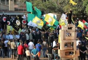 تظاهرات لبنانی‌ها در اعتراض به تصویب طرح آمریکایی در دولت + فیلم