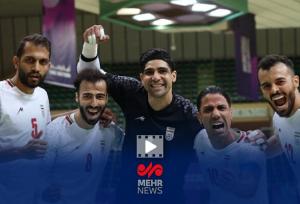 خلاصه بازی فوتسال ایران ۴-۱ تاجیکستان در بازیهای کشورهای اسلامی