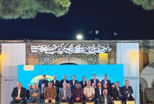 برگزاری مراسم نکوداشت نامداران فرهنگ و هنر ایلام در قلعه تاریخی والی