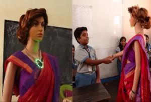 دانش‌آموز ۱۷ساله هندی یک آموزگار رباتیک ساخت