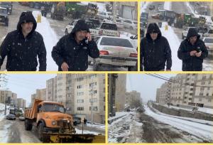 مرادی: تمام نیروها و تجهیزات شهرداری در حال خدمات‌رسانی هستند