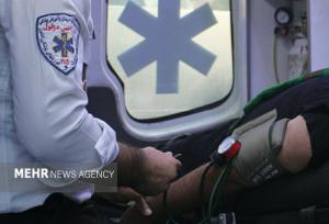 نجات جان جوان ۲۳ ساله در کامیاران با اقدام به‌موقع کارشناسان اورژانس