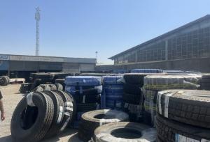 کشف بیش از ۲۰۰۰ حلقه لاستیک قاچاق در سیستان و بلوچستان