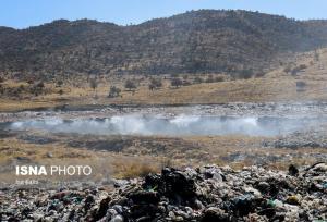 دستگیری متخلف سوزاننده پسماند خطرناک در قزوین