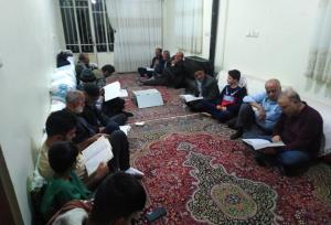 برگزاری منظم جلسه خانگی قرآن کریم در روستای امیرآباد فراهان