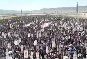 راهپیمایی گسترده یمنی‌ها در حمایت از فلسطین و آمادگی برای نبرد+ فیلم