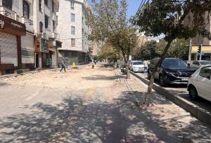 آغاز عملیات تعریض خیابان میثاق در منطقه ۱۹ تهران