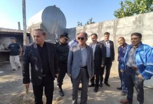 کشف و قطع بزرگ‌ترین انشعاب غیرمجاز آب در شهرستان طرقبه‌شاندیز