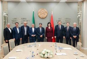 دیدار هیئت پارلمانی ایران و بلاروس با رئیس شورای جمهوری بلاروس