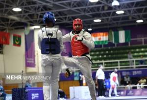 علی احمدی به تکواندوکار ترکیه ای باخت