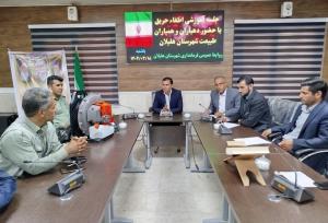 حفاظت از منابع طبیعی هلیلان با تجهیز ۵۰ دمنده اطفای حریق