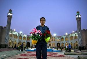 برگزاری جشن میلاد حضرت علی(ع) در حرم حضرت هلال بن علی(ع) آران و بیدگل