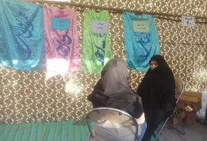 نور خدمت در سنندج؛ مشاوره و همراهی خادمان حوزه علمیه خواهران کامیاران