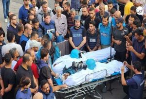 شهادت ۹ خبرنگار و ۶۲۹ غیرنظامی در غزه طی یک هفته گذشته