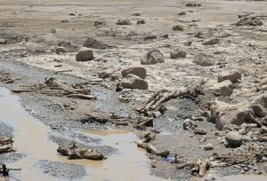 امدادرسانی هلال‌احمر به ۳۵۷ خانوار محصور در سیلاب بشاگرد