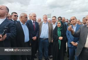 وزیر راه و شهرسازی وارد آستارا شد