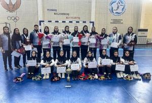 دختران نوجوان هندبال در تورنمنت ازبکستان سوم شدند