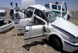 سوانح رانندگی در بوکان ۴ فوتی برجا گذاشت؛ فوت دانش آموز ۱۶ ساله
