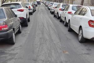 نمایی از شکل تازه آلودگی در خیابان‌های تهران!