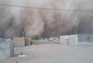 هشدار وقوع طوفان شن در سیستان و بلوچستان