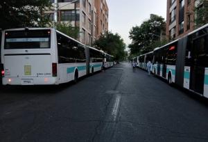 ۱۶۸۰ اتوبوس جدید وارد ناوگان تهران شد