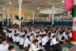 برگزاری جشن تکلیف ۵ هزار نفری دانش‌آموزان تربت‌جام