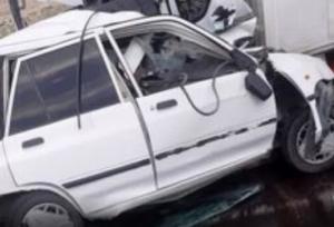 ۲ کشته و ۴ زخمی در تصادف محور پلدختر - خرم‌آباد