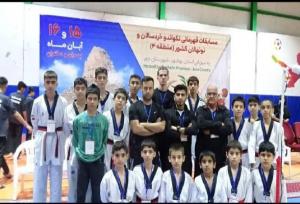 درخشش تکواندوکاران کهگیلویه و بویراحمدبا کسب ۱۱ مدال