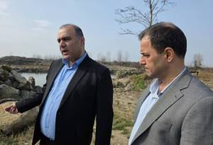 تجهیز کارگاه ساخت سد لاستیکی رادارکومه چمخاله