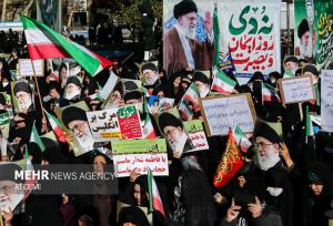 ایرانشهر؛ صحنه همبستگی مردم در گرامیداشت سالروز نهم دی