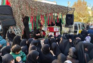 تشییع شهیدان گمنام در سنندج؛ میثاق دوباره مردم با شهدای دفاع مقدس