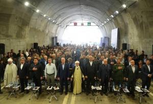 طولانی‌ترین تونل جاده‌ای کرمانشاه افتتاح شد