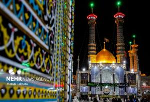 اجتماع هیئات مذهبی قم در سوگ حضرت مسلم‌بن‌عقیل (ع) و یادبود امام راحل